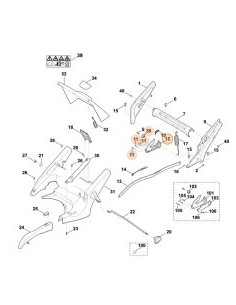 Segmento de enclavamiento STIHL / VIKING 2