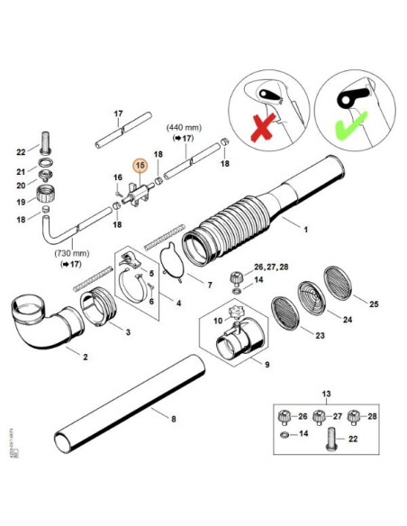 Grifo de cierre STIHL