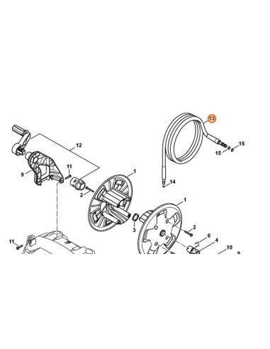 Manguera de alta presión DN 6, 12 m STIHL