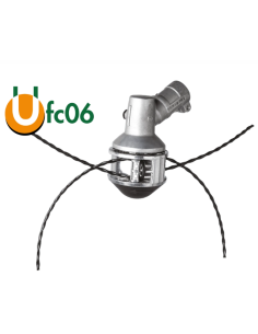 Cabezal de aluminio UFC06 4 hilos Flash Cutter