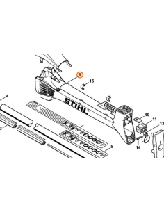 Carcasa AV STIHL 2