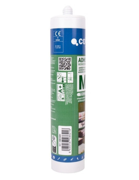 Adhesivo MS verde para césped artificial de 290 ml