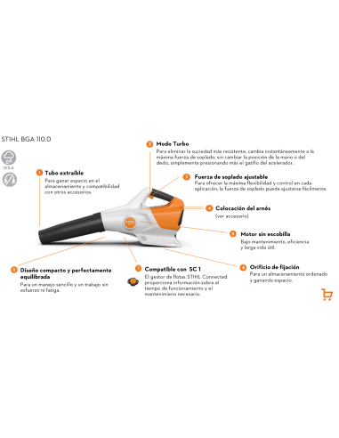 Soplador STIHL BGA 110