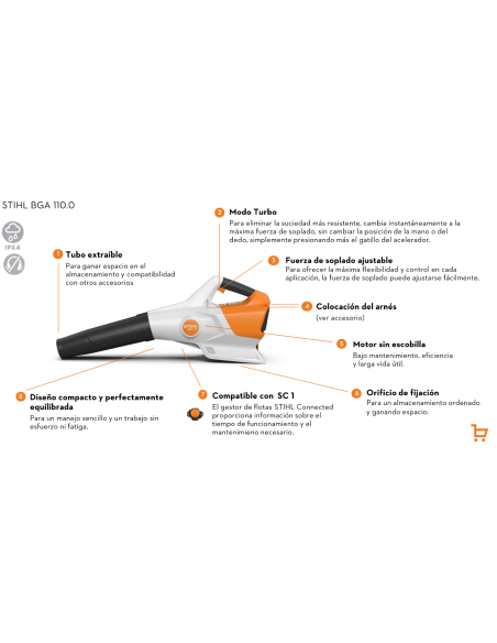 Soplador STIHL BGA 110
