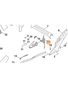 Muelle de tracción STIHL 2