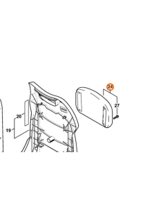 Almohadilla del espaldar soplador de mochila STIHL 2