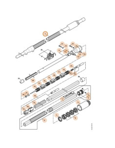 Vástago podadora altura STIHL 2