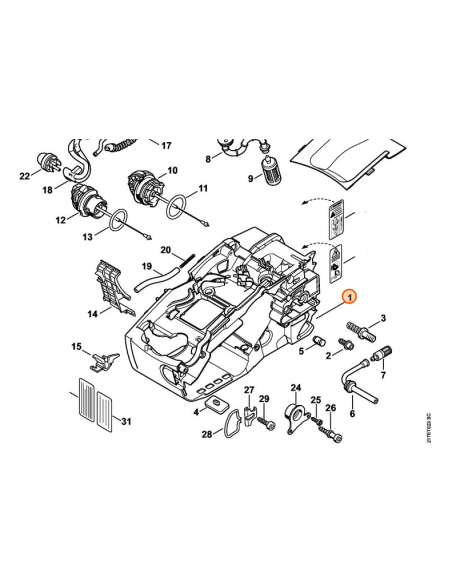 Carter de motor STIHL