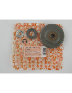 Juego de piñón de cadena postizo 3/8" 7 dientes 2