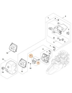 Cámara deflectora STIHL 2