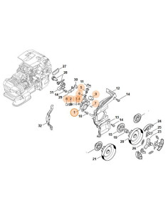 Bomba de aceite STIHL 2