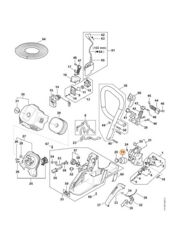 Codo admisión STIHL