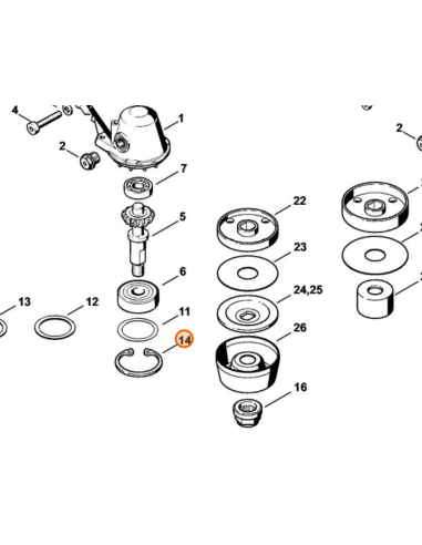 Anillo de seguridad 42x1,75 STIHL