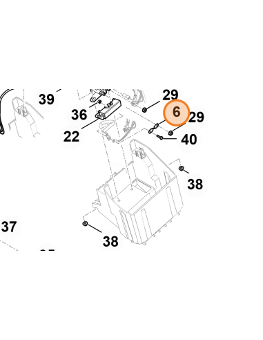 Fusible batería 150 Amp STIHL