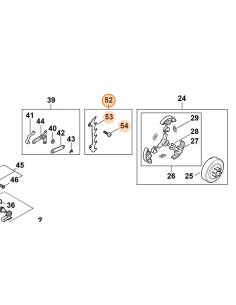 Juego garra de tope STIHL 2
