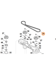 Correa dentada STIHL 2