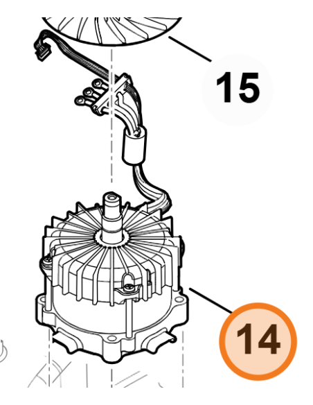 Motor eléctrico 1000W / 31V STIHL