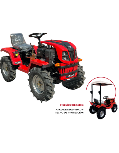 Minitractor 18 CV 4WD 4+2 Velocidades