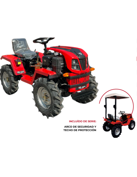 Minitractor 18 CV 4WD 4+2 Velocidades