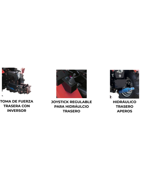 Minitractor 18 CV 4WD 4+2 Velocidades