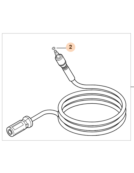 Anillo de junta circular 5,1X1,6-FKM90 STIHL