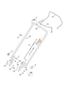 Cable de accionamiento STIHL / VIKING 2