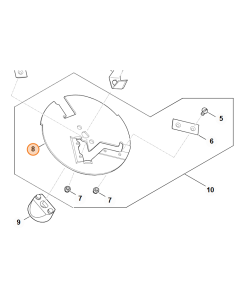 Disco de cuchilla GE / GHE STIHL 2