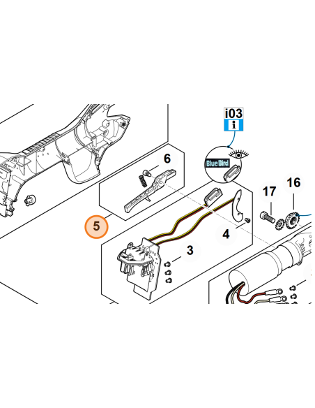 Palanca de mando STIHL