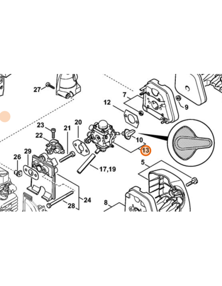 Carburador C1Q-S174A STIHL