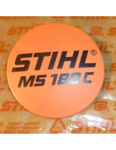 Placa de identificación MS 180 C STIHL