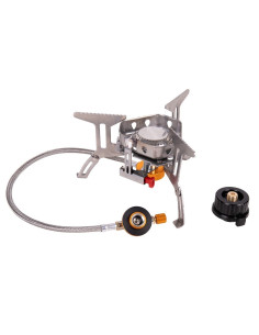 Hornillo de gas portátil y plegable con 3500 W 2