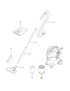 Filtro PET SE33 STIHL 2