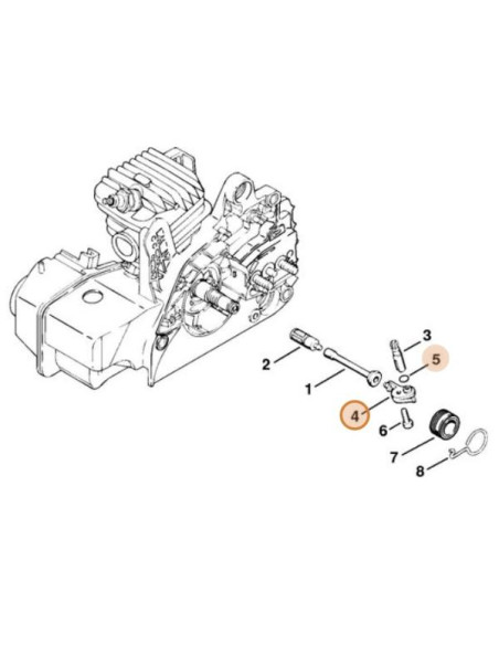 Pieza de unión STIHL