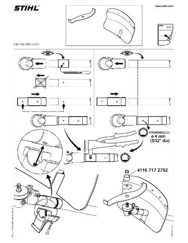 Protector de cuchilla 320 mm STIHL