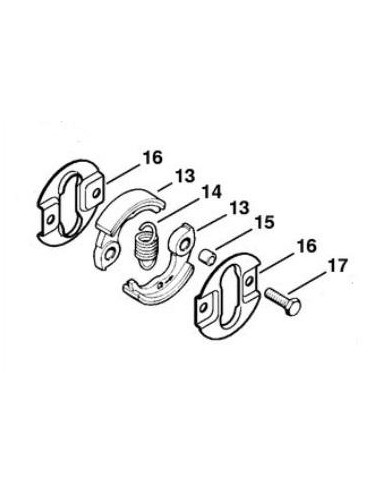 Embrague desbrozadora STIHL