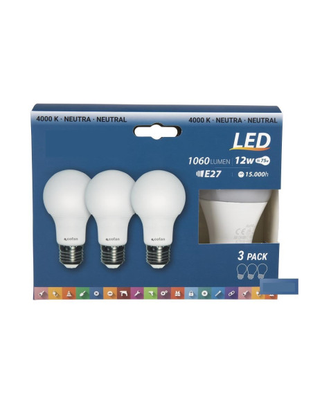 Pack de 3 bombillas Led Classic