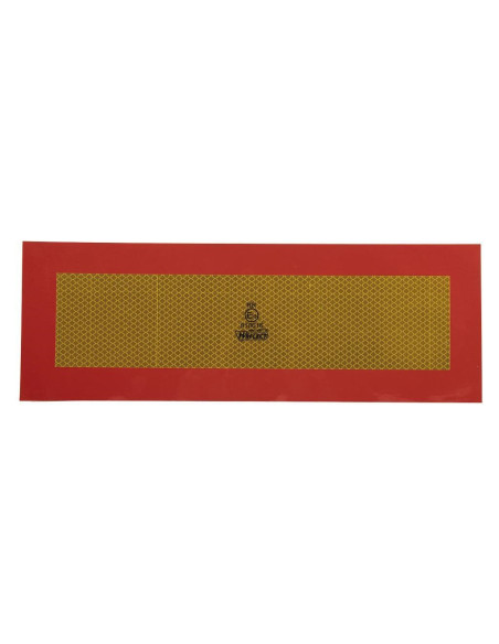 Pack de 2 placas V-6 adhesivas para vehículos largos