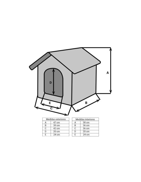Casita de tela para Mascotas