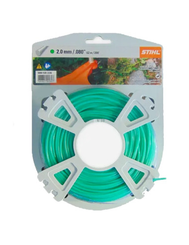 Hilo silencioso 2,0 mm 60 mts STIHL