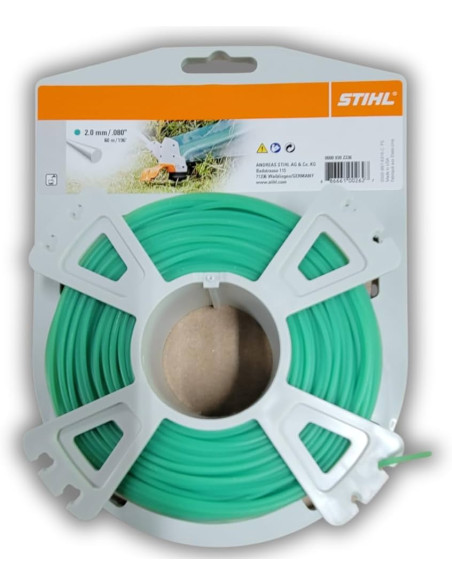 Hilo redondo 2,0 mm 60 mts STIHL