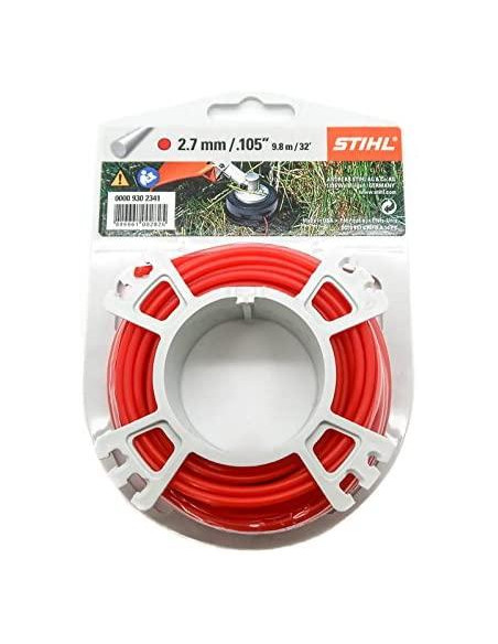 Hilo redondo 2,7 mm 9 mts STIHL