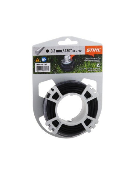 Hilo redondo 3,3 mm 6,8 mts STIHL
