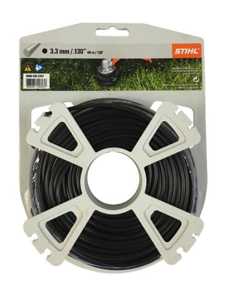 Hilo redondo 3,3 mm 38 mts STIHL