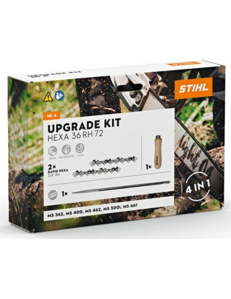Kit cadena motosierra Upgrade Hexa 36RH72