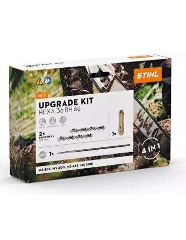 Kit cadena motosierra Upgrade Hexa 36RH66