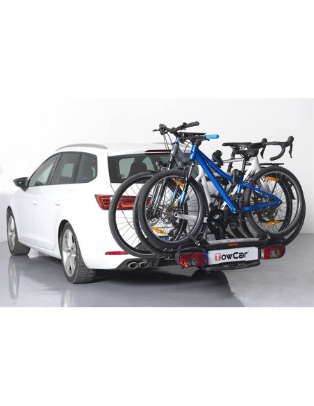 Portabicicletas JustClick 3 (Opción 4 bicis con extensión adicional)