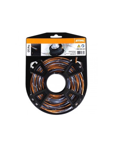 Hilo trenzado CF3 2,4 mm 35 mts STIHL