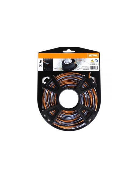 Hilo trenzado CF3 2,4 mm 35 mts STIHL