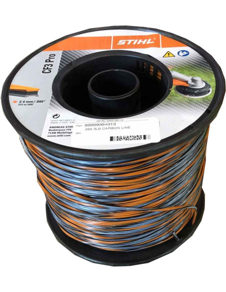 Hilo trenzado CF3 2,4 mm 212 mts STIHL