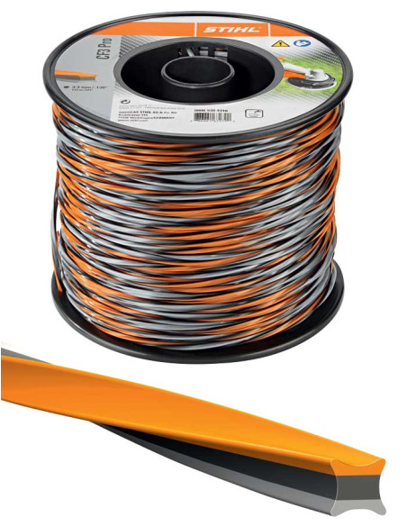 Hilo trenzado CF3 2,7 mm 172 mts STIHL